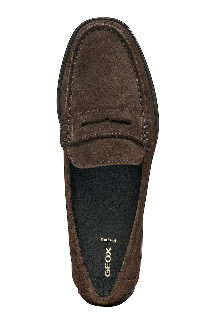 Geox лоуфъри дамски от велур D NOEMEN