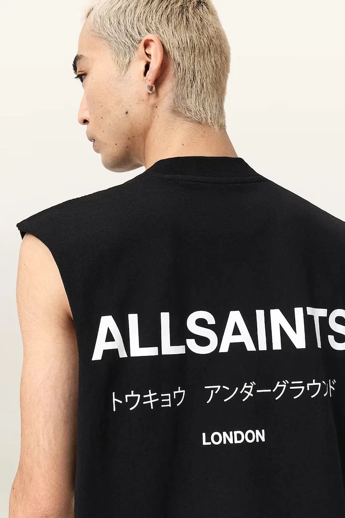 AllSaints тениска мъжка от памук UNDERGROUND