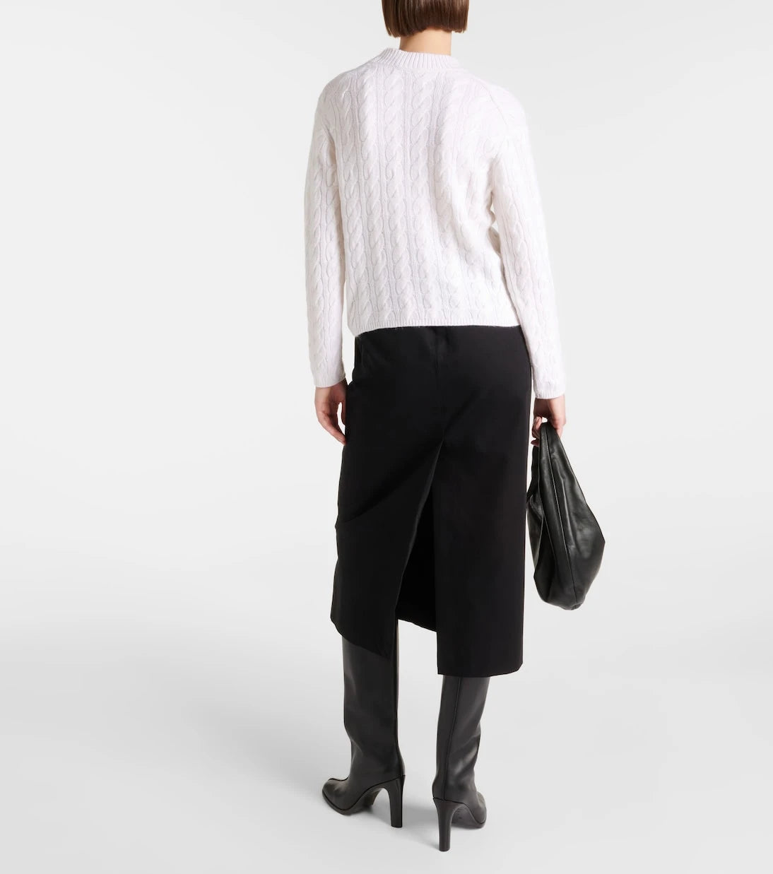 Vince - Cable-knit wool-blend sweater