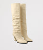Hart 85 Snakeskin-Embossed Leather Knee-High Boots