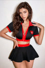 Nurse Crop Top and Skirt Costume