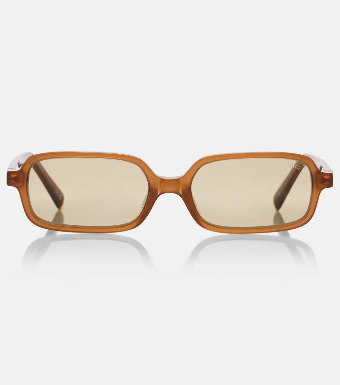 Miu Miu - Logo rectangular sunglasses