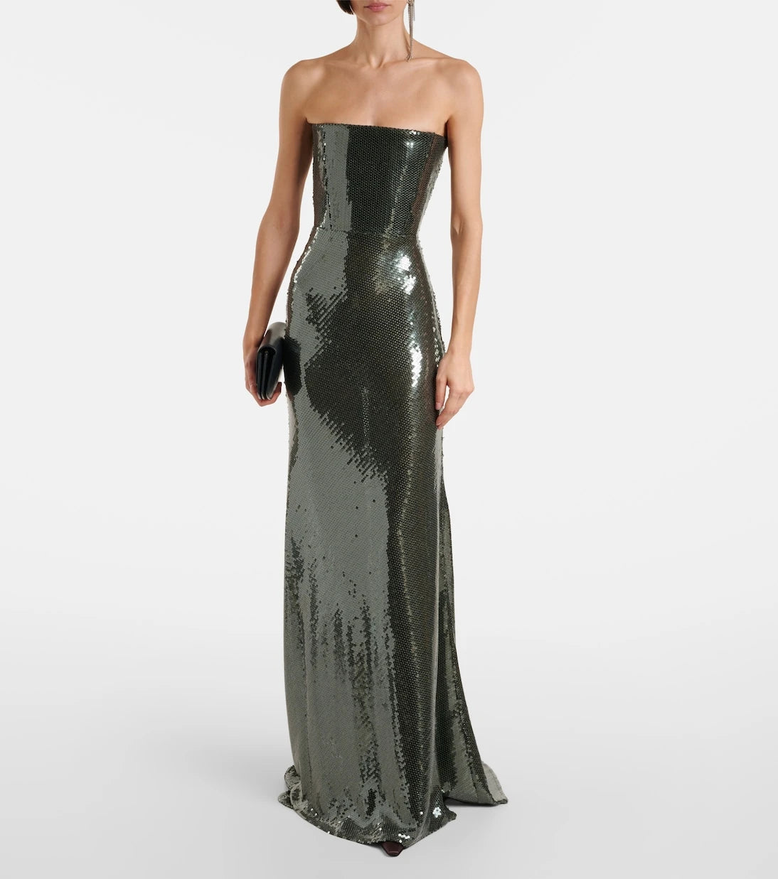 Alex Perry - Sequined corset gown