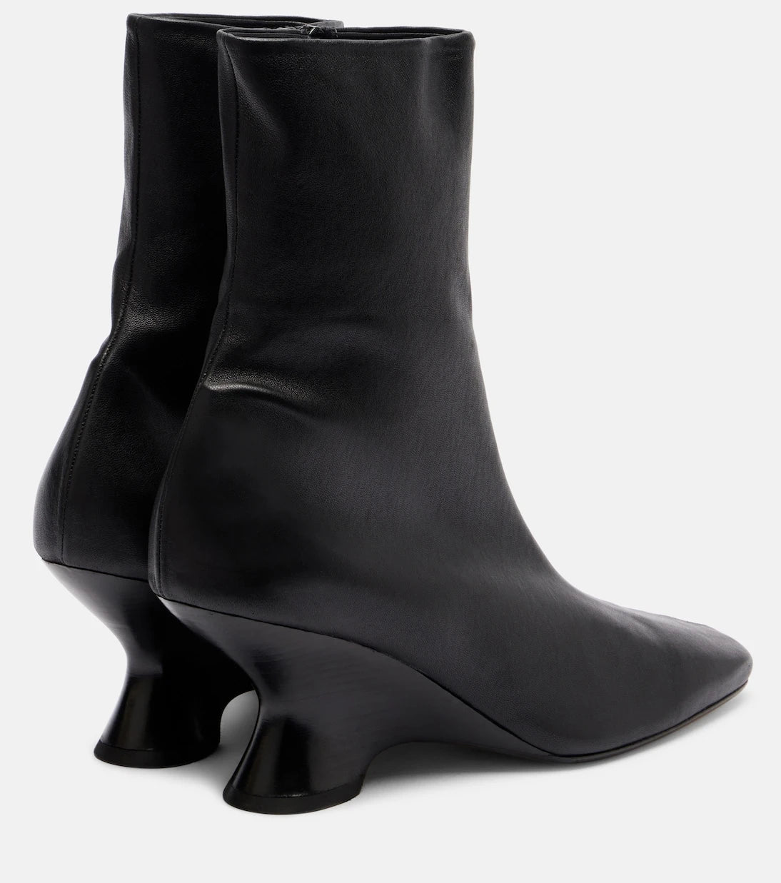 Dries Van Noten - 75 leather ankle boots