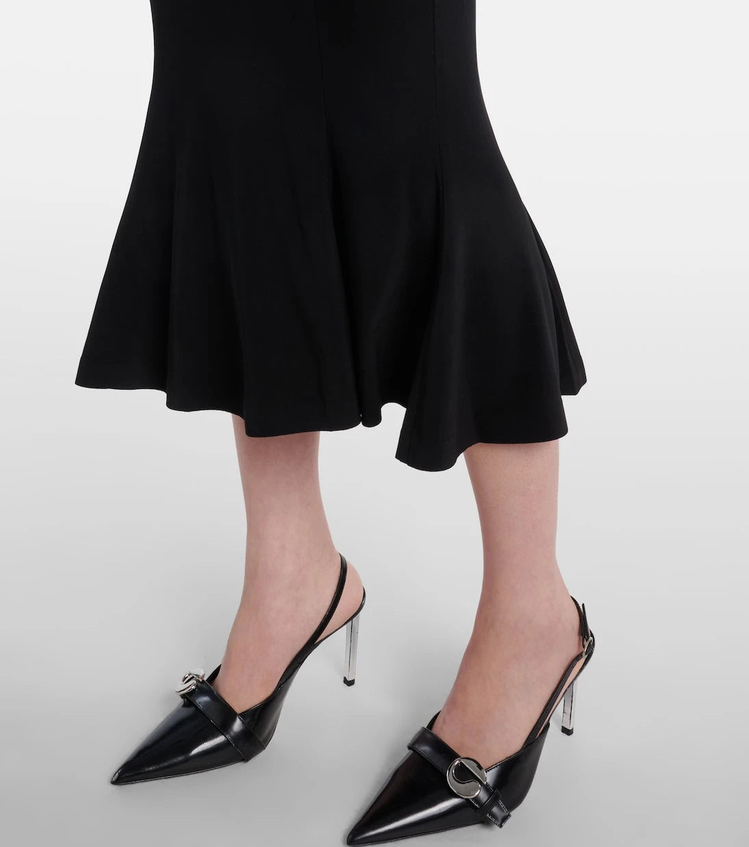 Norma Kamali - Flared midi dress