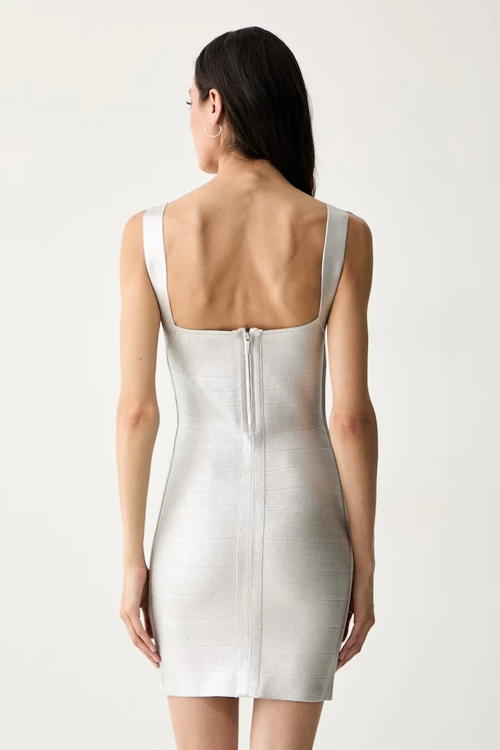 Marciano by Guess рокля по тялото с вискоза VALENTINA