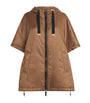 Max Mara Beige Hooded Cape