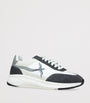 White Suede Genesis Neo Bird Runner Sneakers