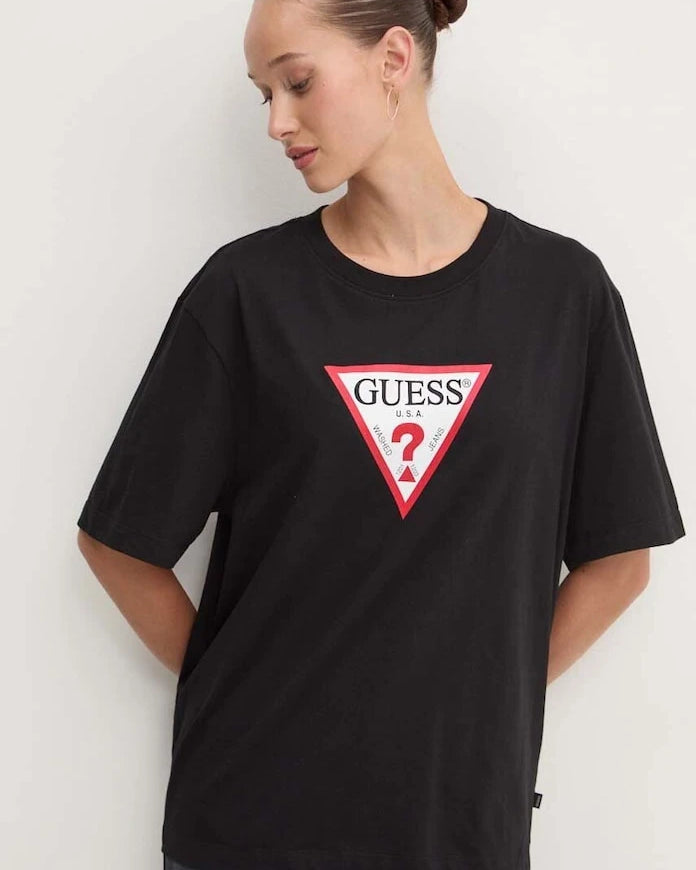Guess Jeans Kadın Pamuk Tişört