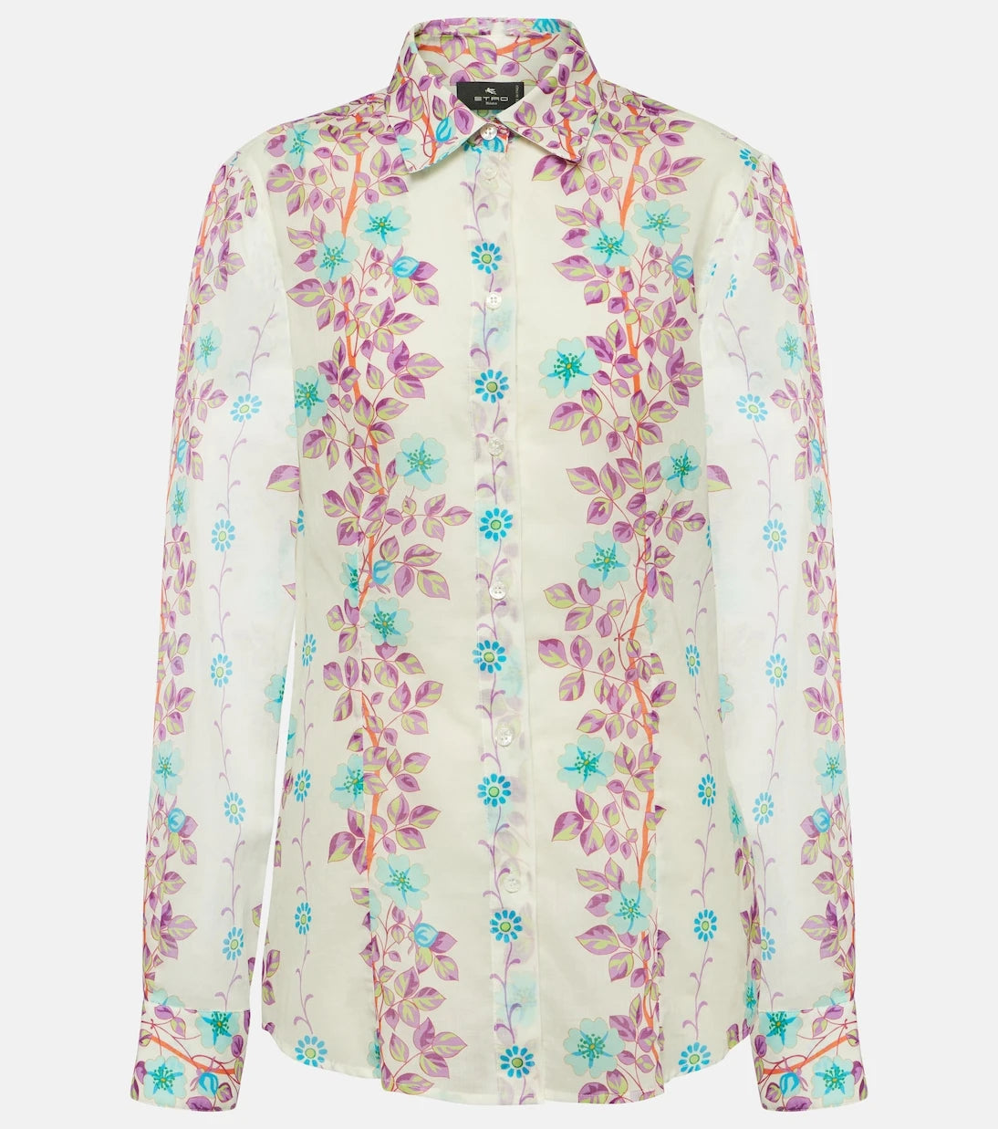 Etro - Floral cotton shirt