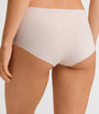 Nude Invisible Cotton Maxi Briefs