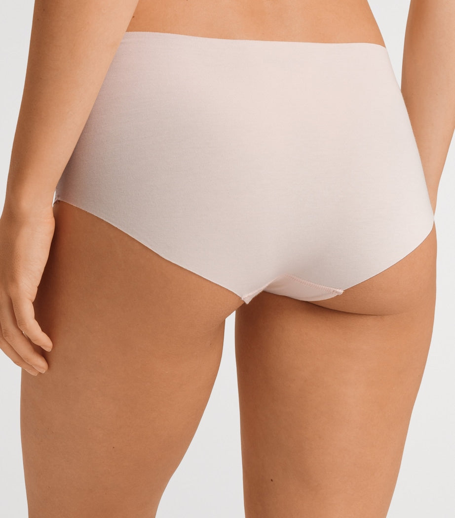 Nude Invisible Cotton Maxi Briefs