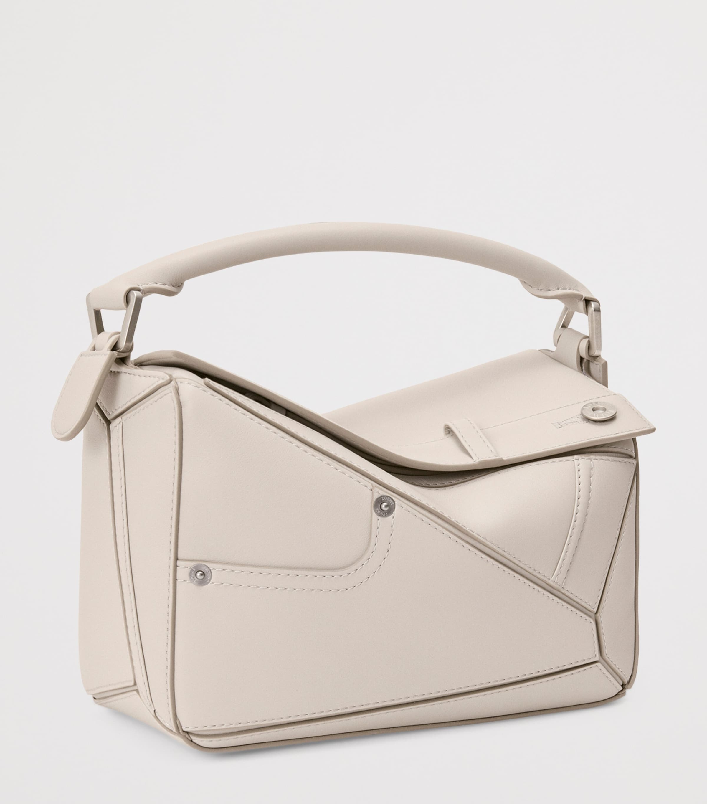 LOEWE Small Leather Puzzle Panta Top-Handle Bag