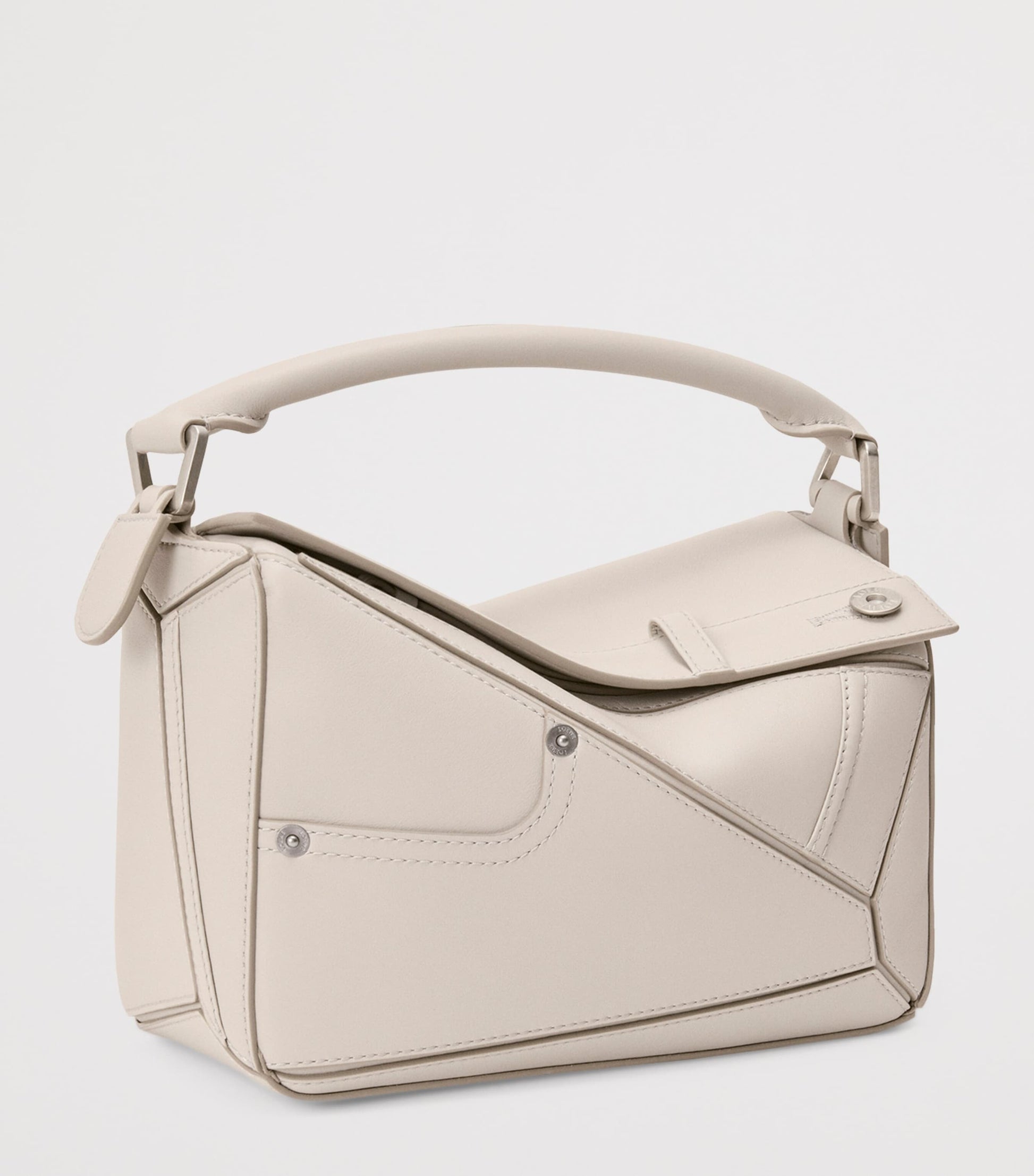 LOEWE Small Leather Puzzle Panta Top-Handle Bag