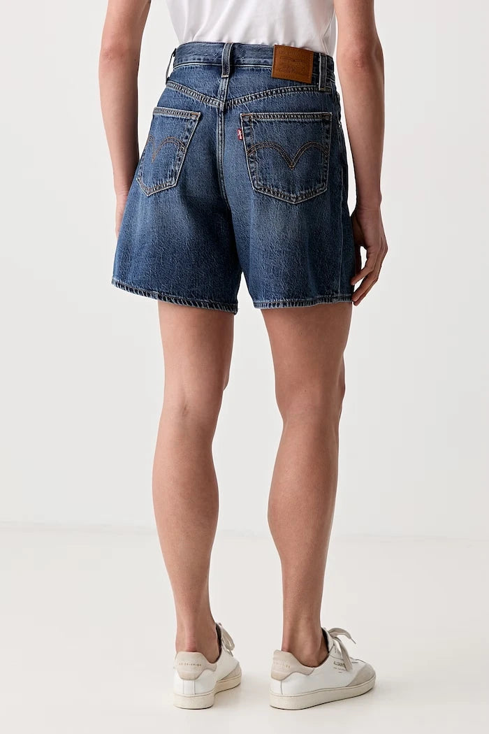 Levi's kadın denim kısa şort HIGH BAGGY SHORT ACHIEVE EVERYTHING