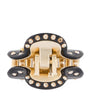 Alexandre de Paris Gold-Plated Crystal-Embellished Claw Hair Clip