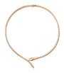 Rose Gold Serpenti Viper Necklace
