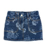 Floral Denim Skirt (2-12 Years)