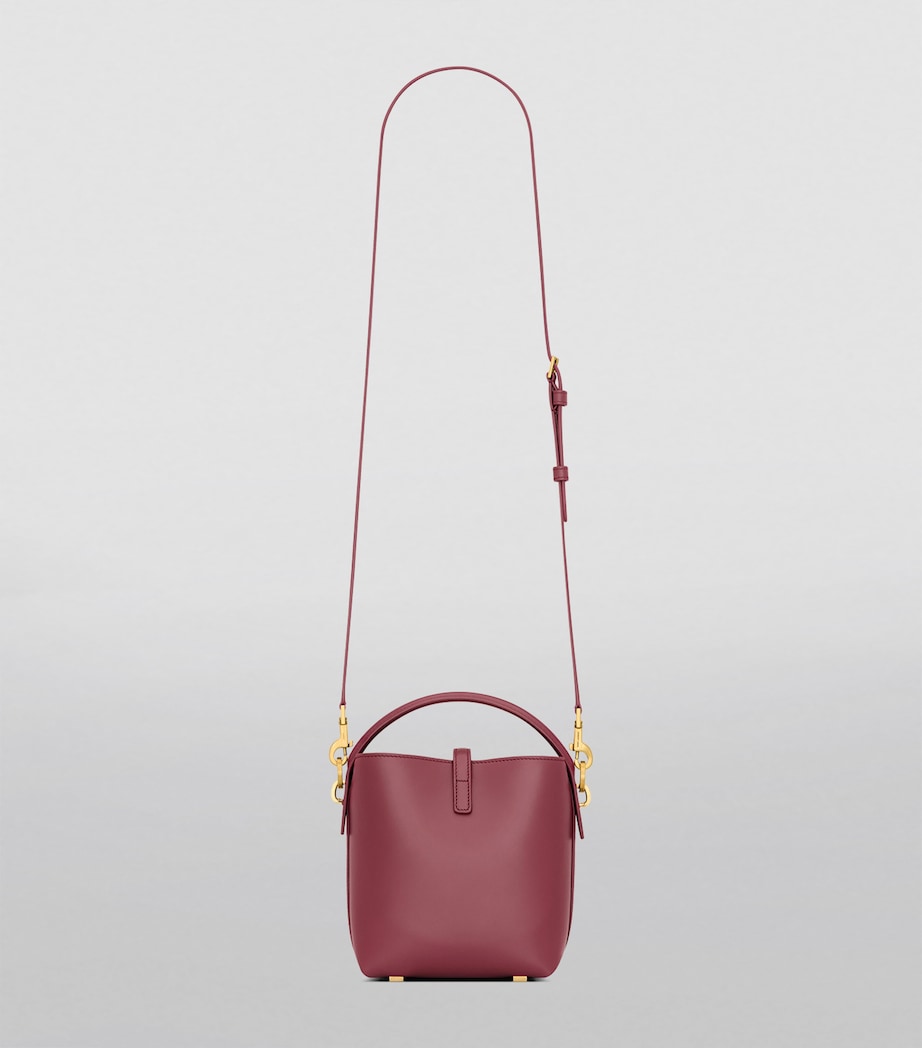 Saint Laurent Red Mini Le 37 Bucket Bag