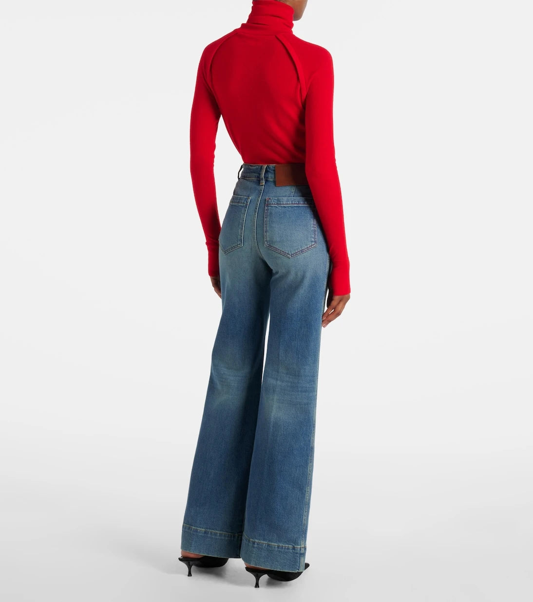 Victoria Beckham - Alina wide-leg jeans