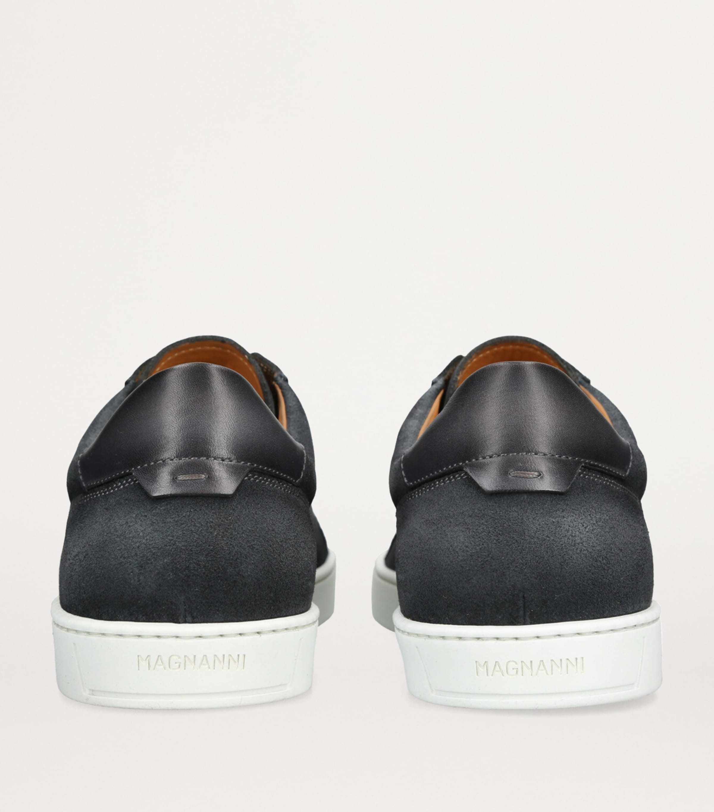 Leather Laceless Sneakers