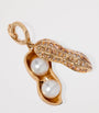 Annoushka Yellow Gold, Pearl and Diamond Mythology Pendant Charm
