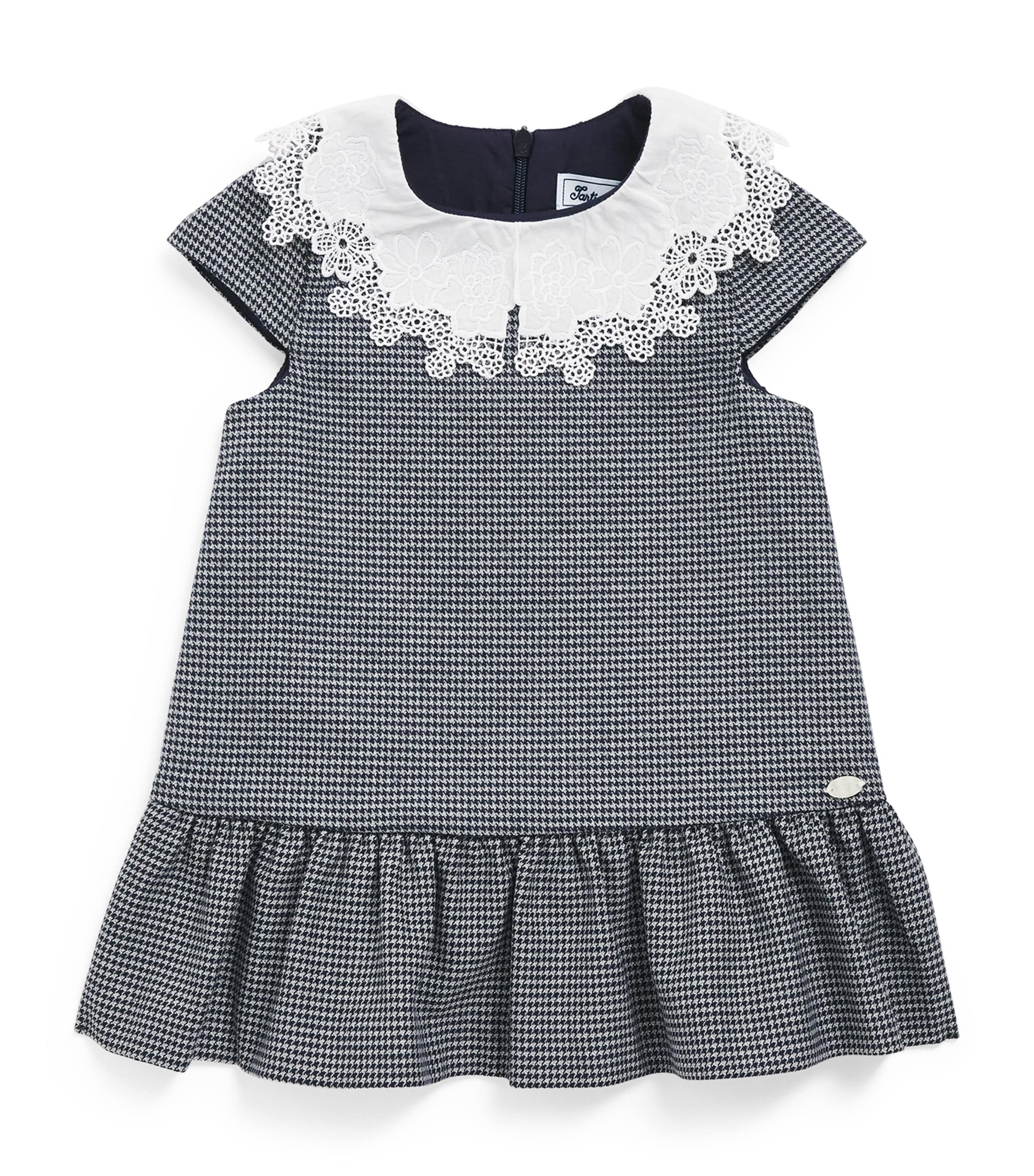 Collared Houndstooth Dress (3 Months-4 Years)
