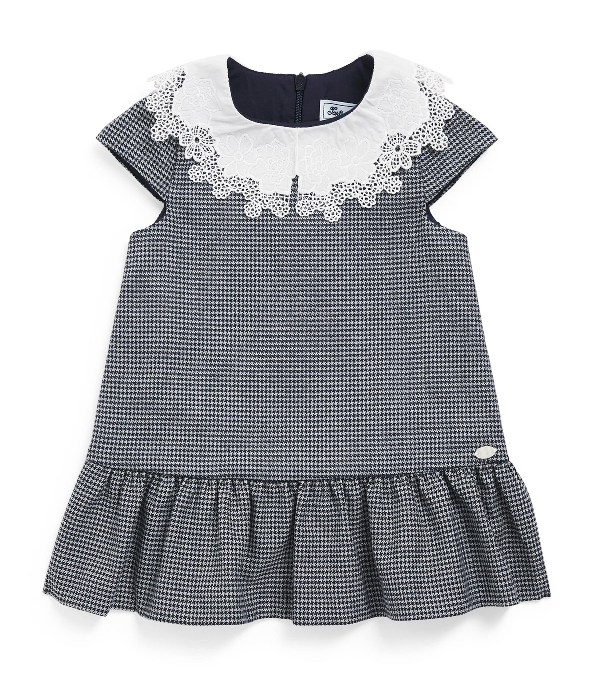 Collared Houndstooth Dress (3 Months-4 Years)