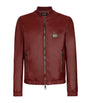 Dolce & Gabbana Multi Leather Bomber Jacket