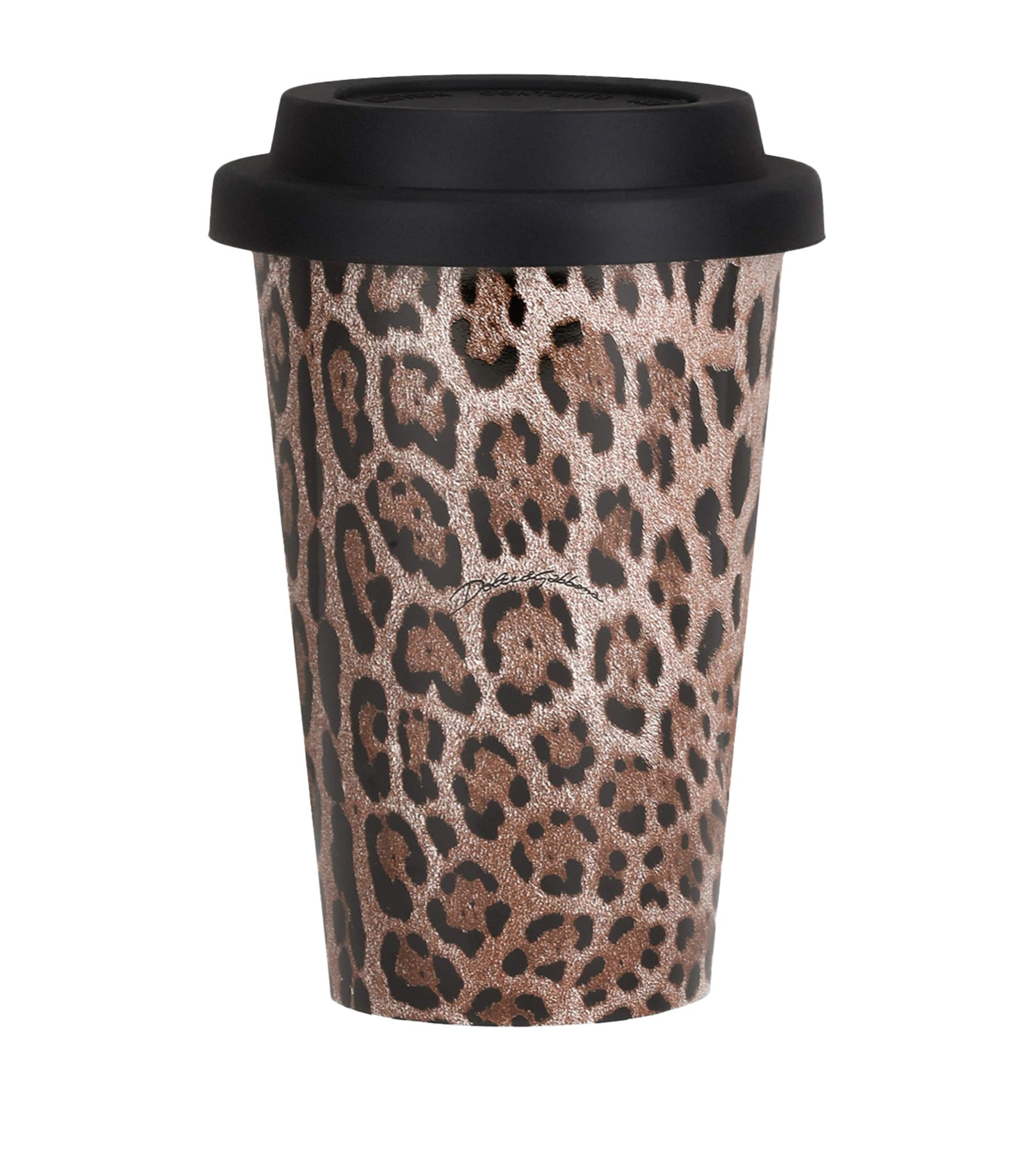 Dolce & Gabbana Casa Ceramic Leopardo Travel Mug