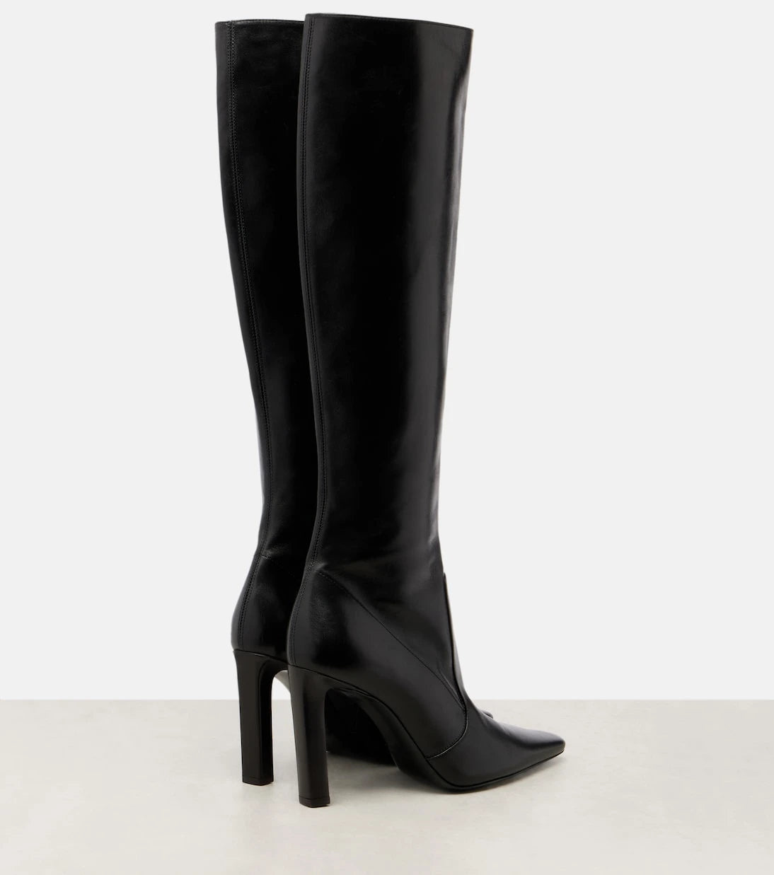 Saint Laurent - Francoise 95 leather knee-high boots