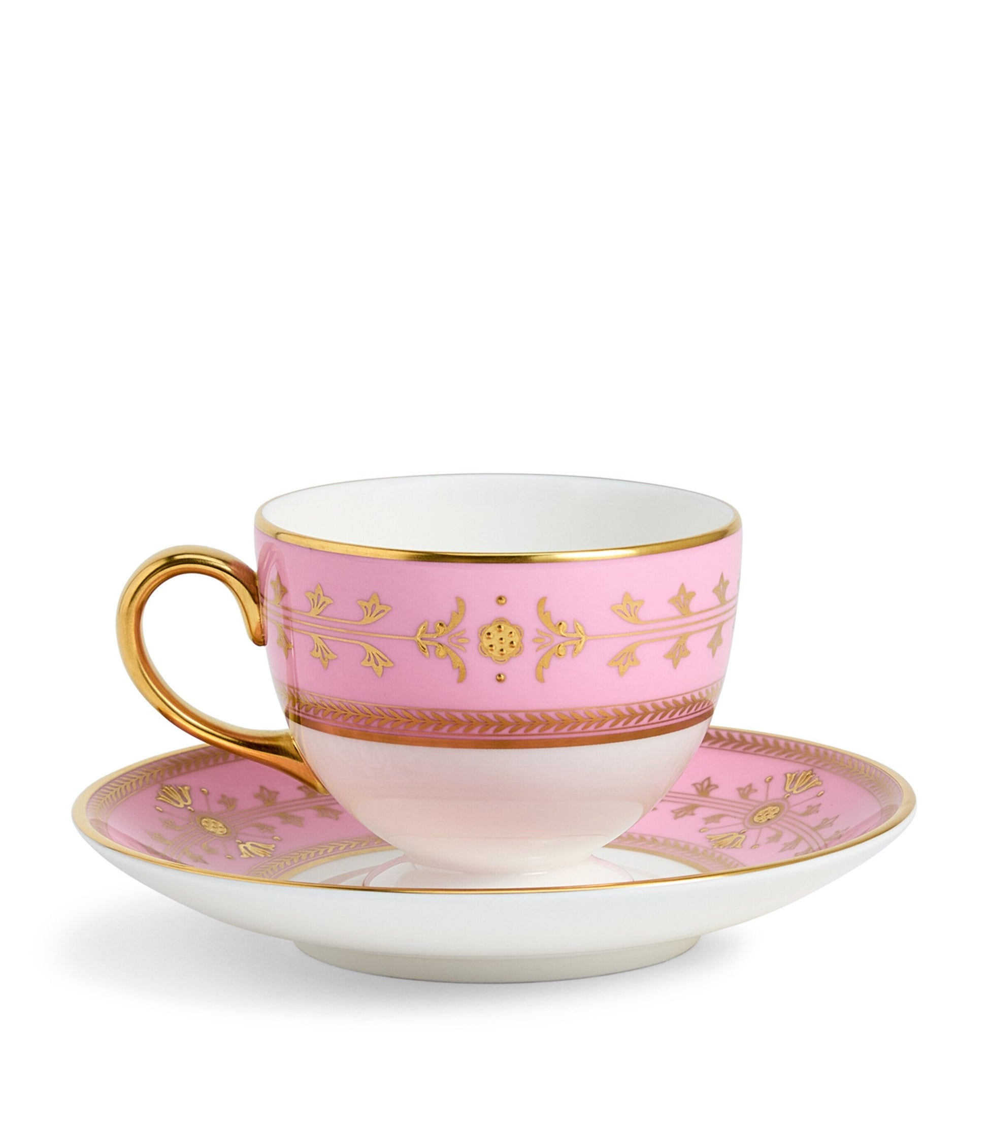 Bone China Bacchus Teacup and Saucer