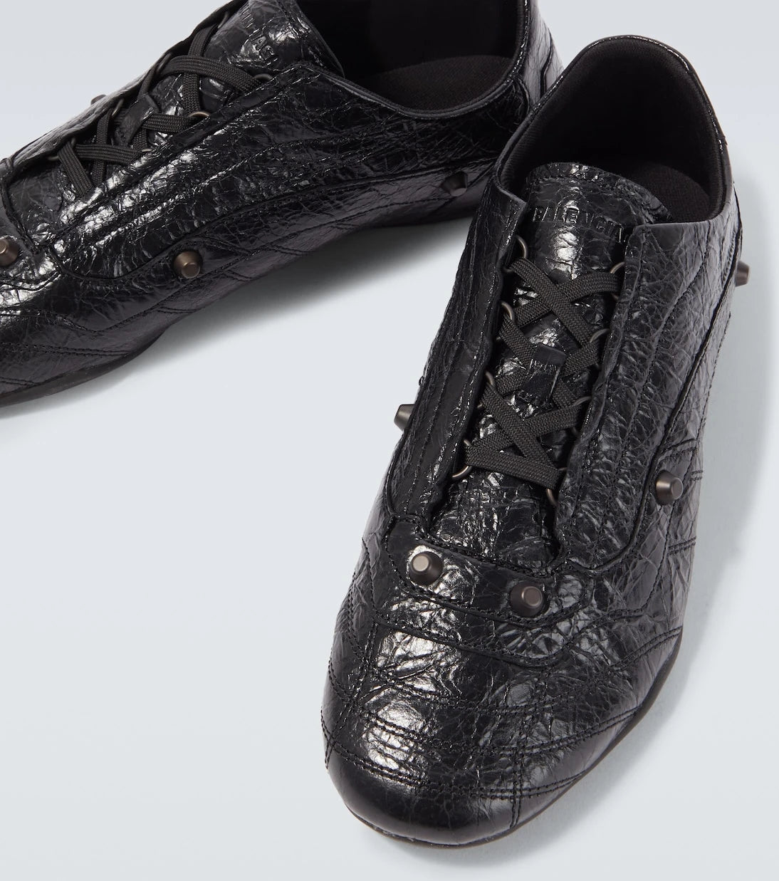 Balenciaga - City studded leather sneakers