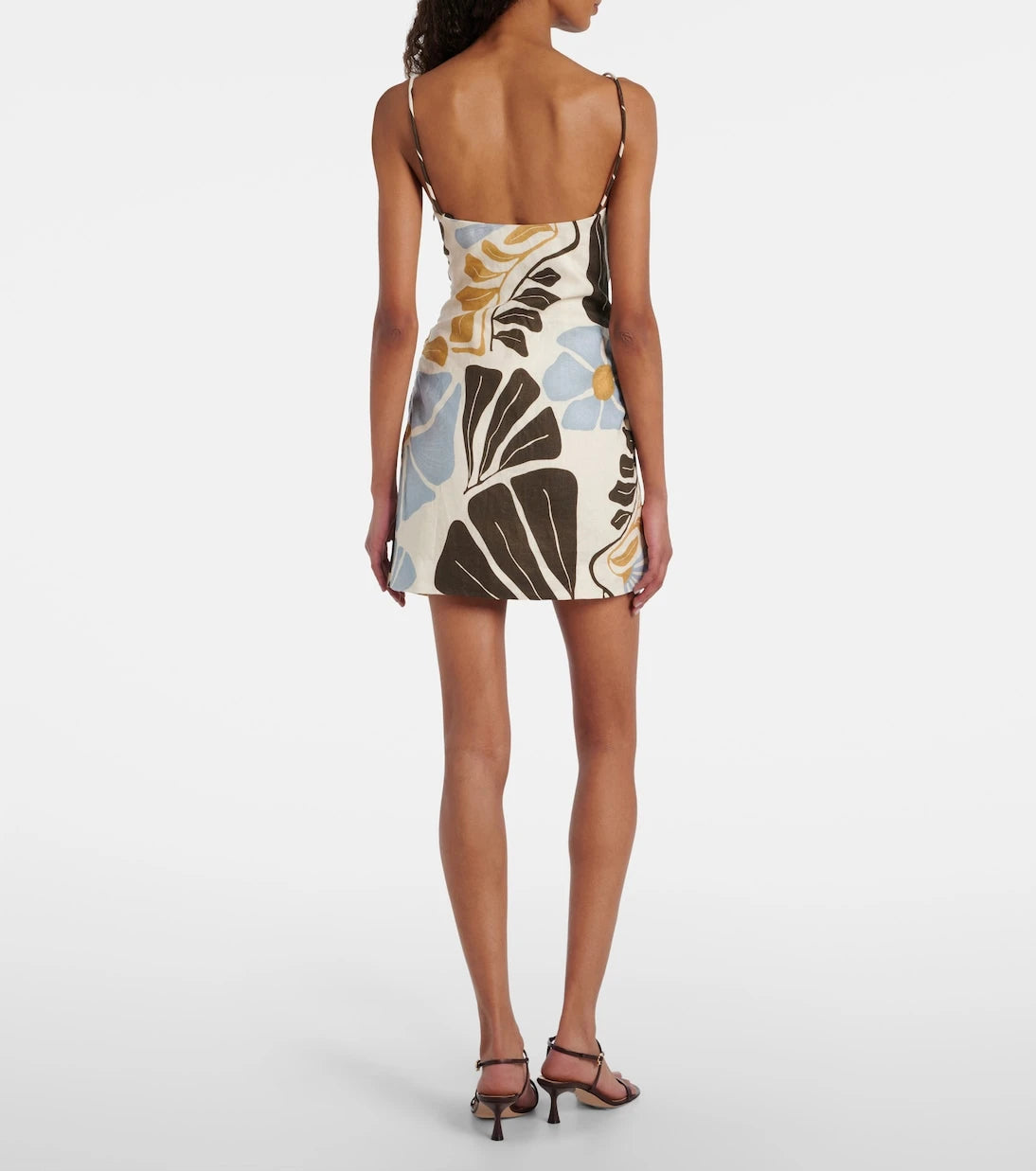 SIR - Lola floral linen minidress