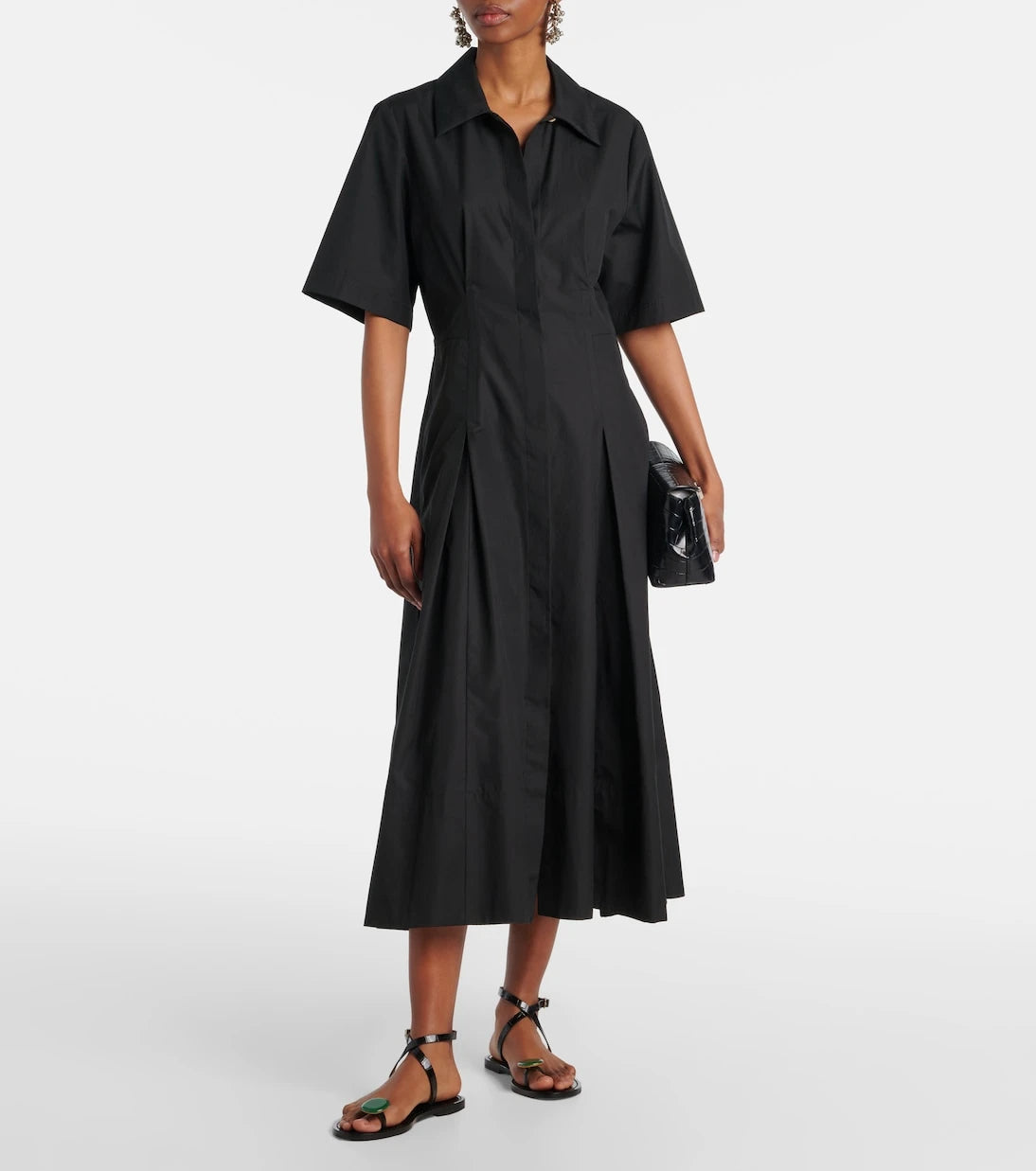 Vince - Cotton midi dress