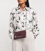 Stella McCartney Burgundy Mini Falabella Cross-Body Bag