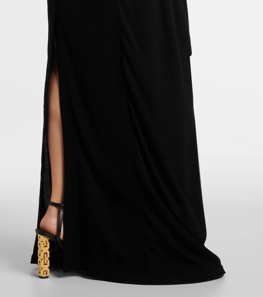 Givenchy - Halterneck crêpe jersey gown