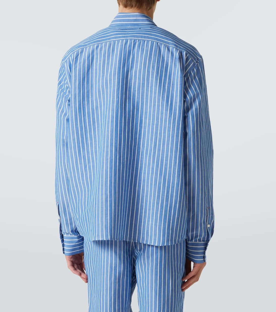 Orlebar Brown - Striped linen and cotton shirt