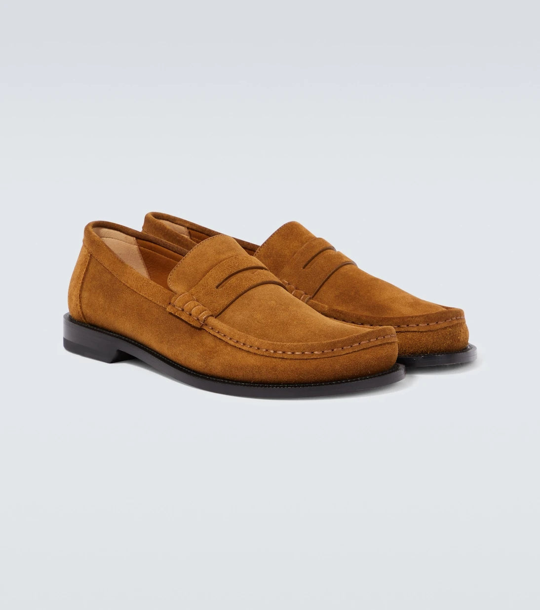 Loewe - Campo suede loafers