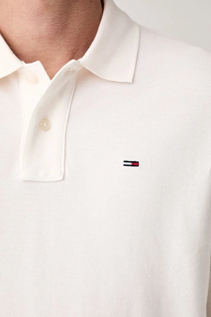 Tommy Jeans erkek pamuklu uzun kollu bluz