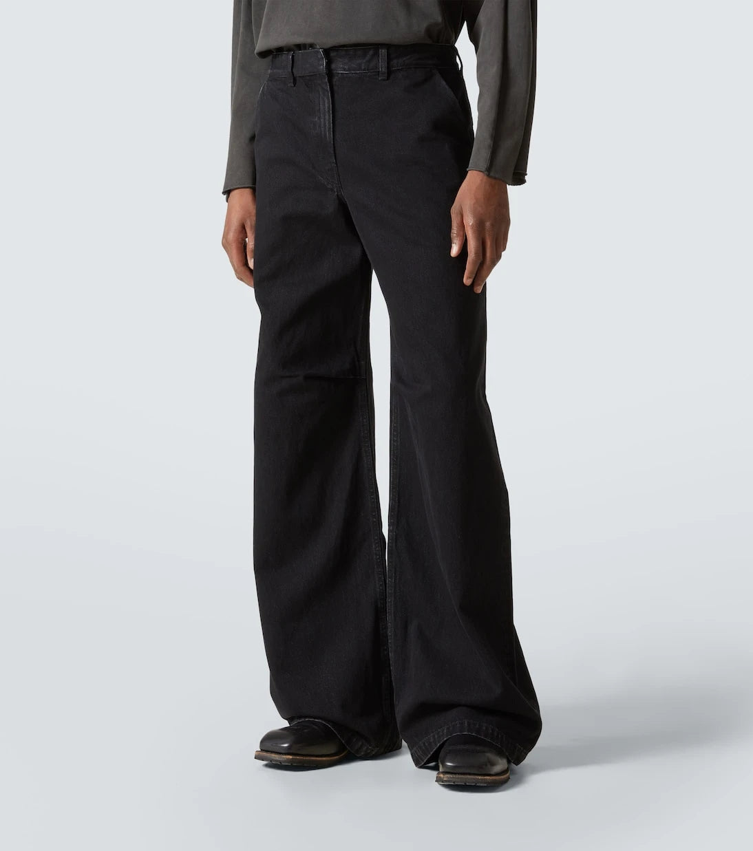 Entire Studios - High-rise wide-leg jeans