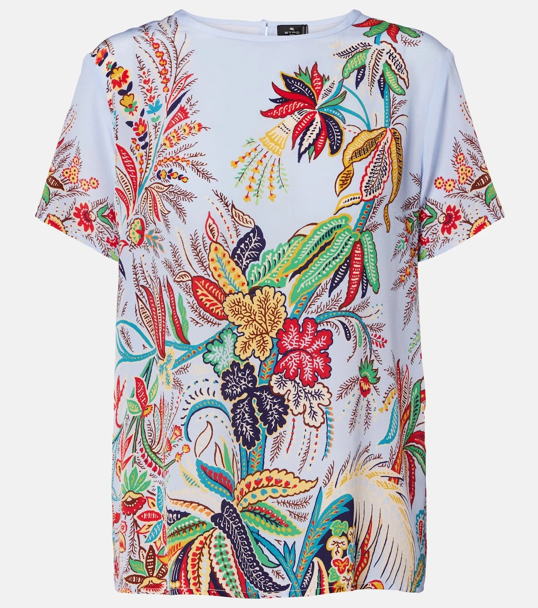 Etro - Paisley silk crêpe de chine top