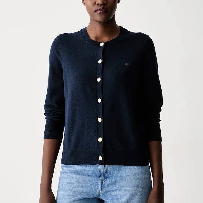 Tommy Hilfiger pamuklu kadın yelek