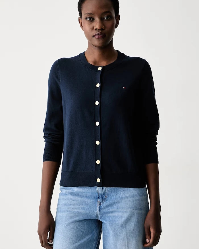 Tommy Hilfiger pamuklu kadın yelek