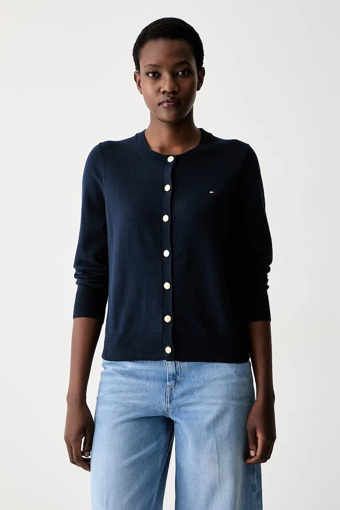 Tommy Hilfiger pamuklu kadın yelek