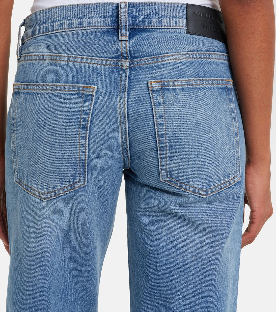 Frame - The Gray wide-leg jeans