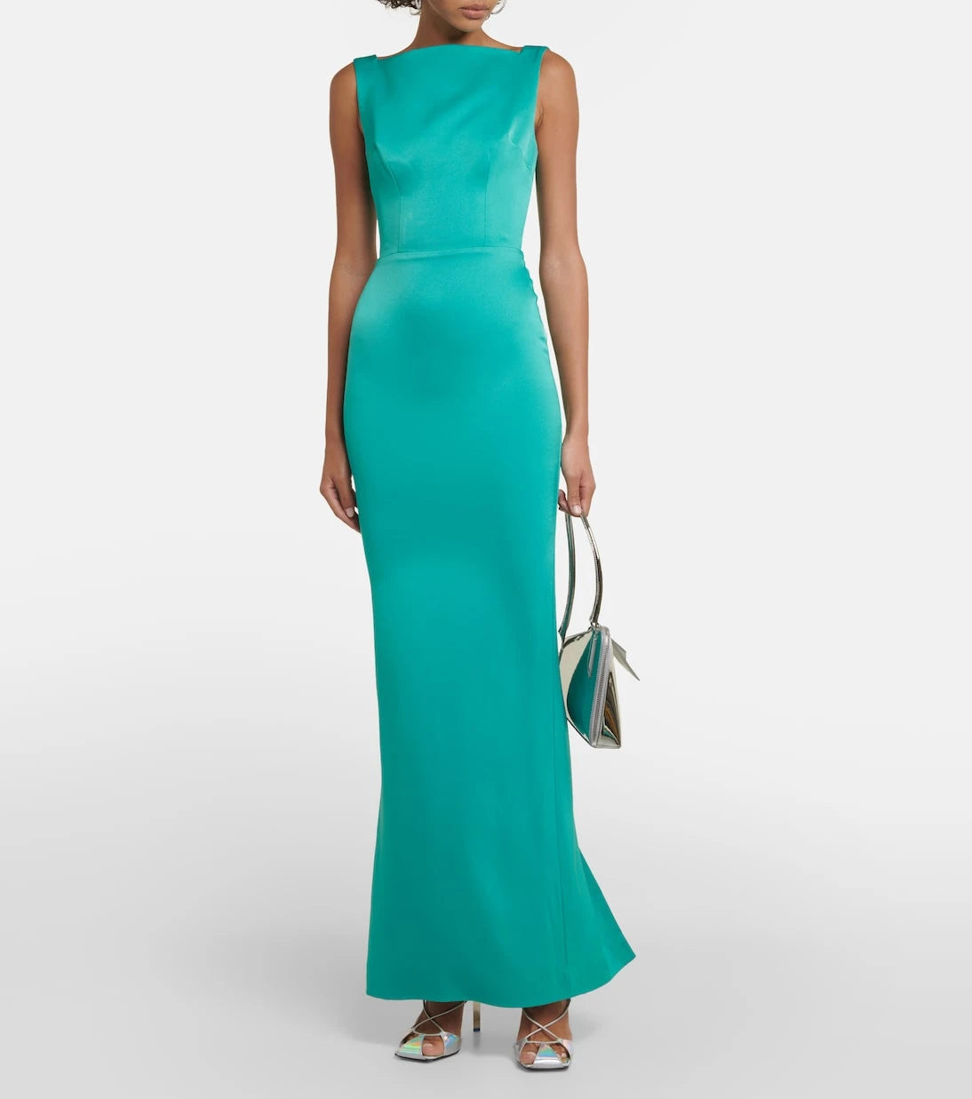 Alex Perry - Satin crêpe gown
