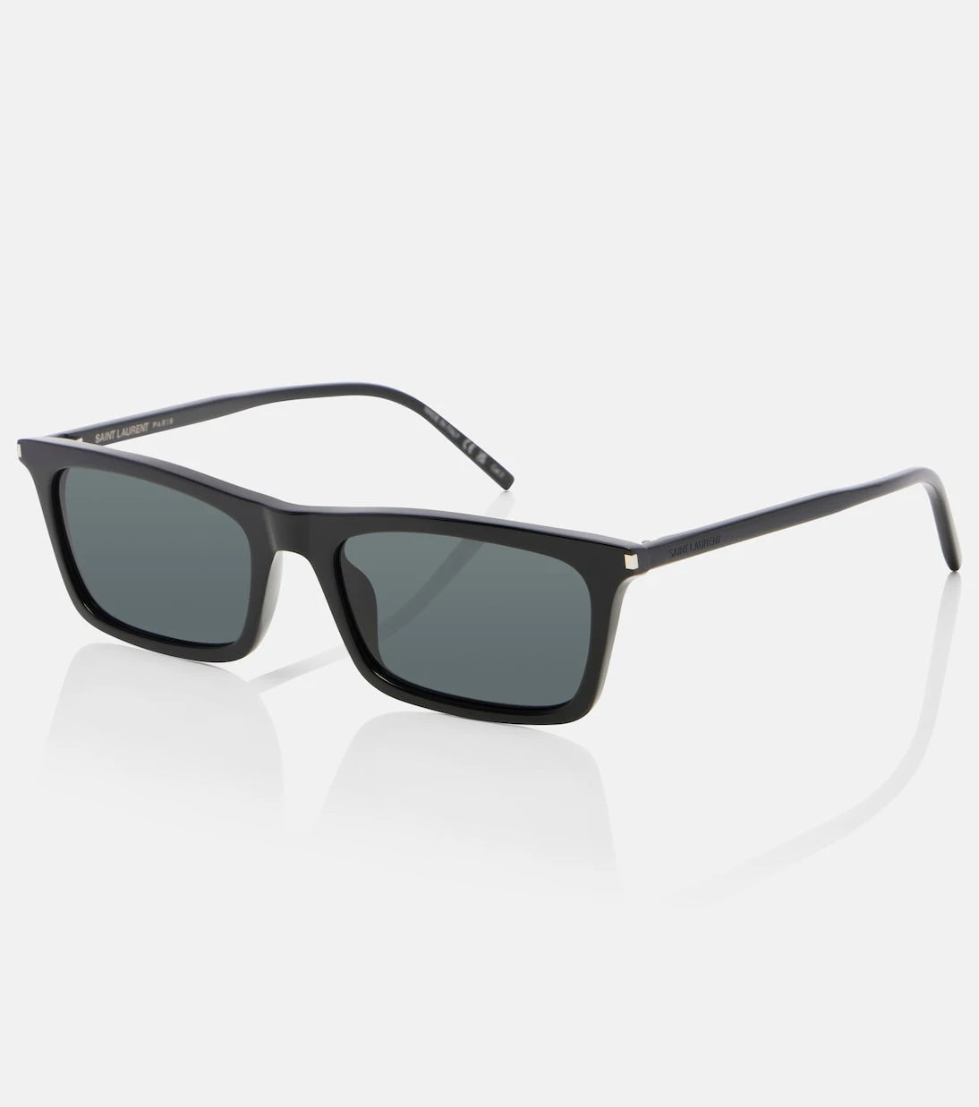 Saint Laurent - Corner Angle rectangular sunglasses