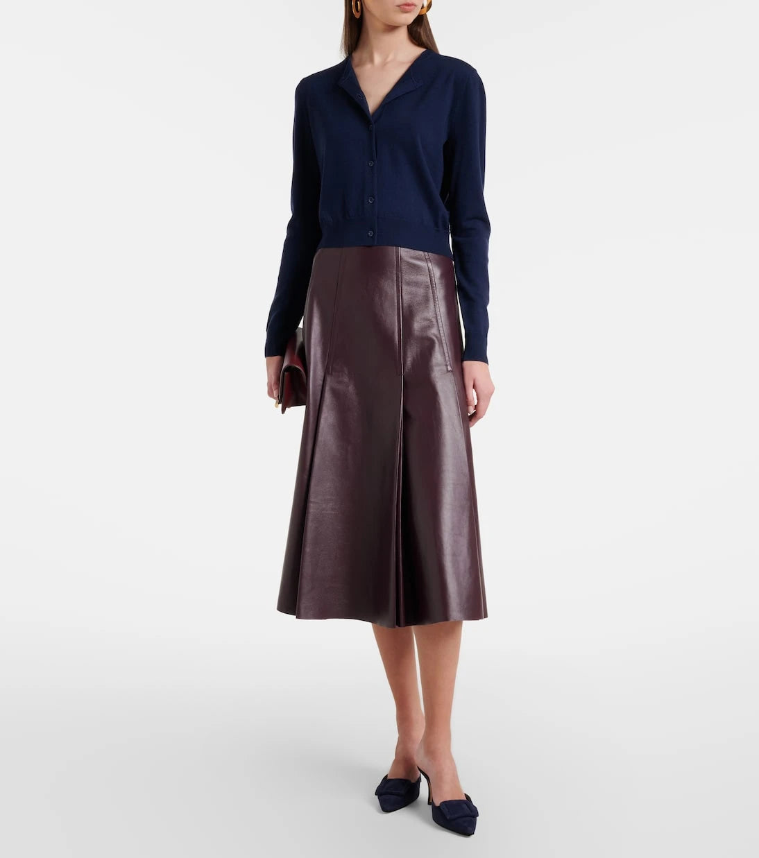 Carolina Herrera - Cropped wool cardigan