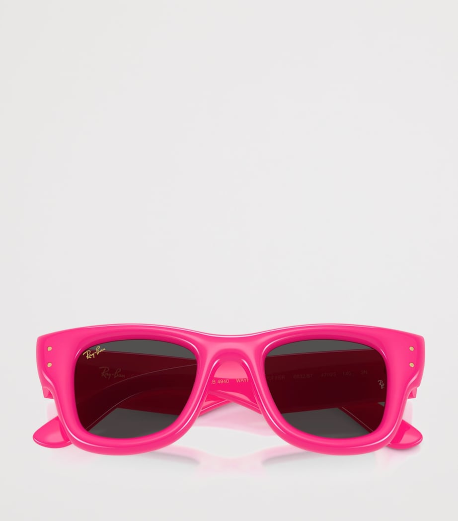 Ray-Ban Pink x A$AP Rocky Wayfarer Puffer Sunglasses